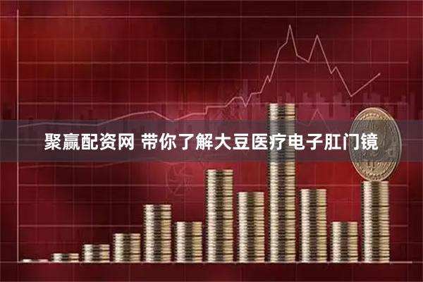 聚赢配资网 带你了解大豆医疗电子肛门镜