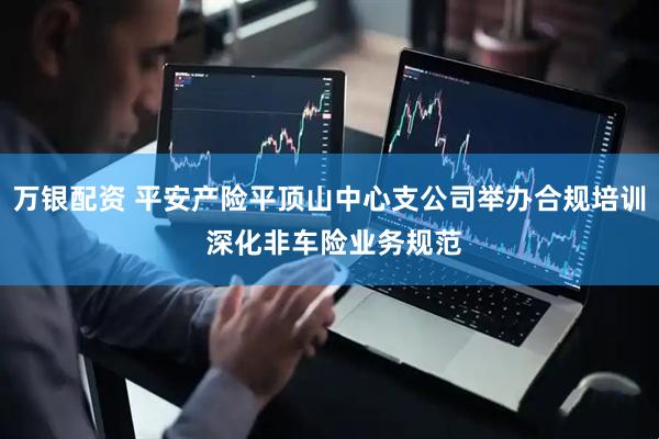 万银配资 平安产险平顶山中心支公司举办合规培训 深化非车险业务规范